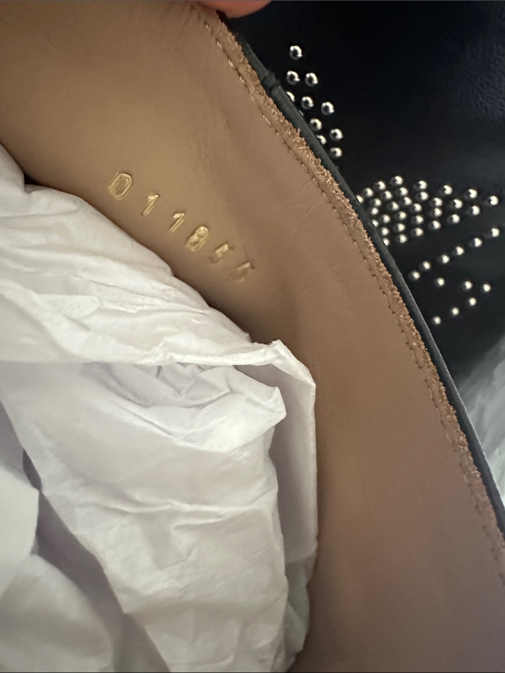 Chloe Susanna black leather silver studded ankle boots 7 / 7.5 - Picture 4 of 7
